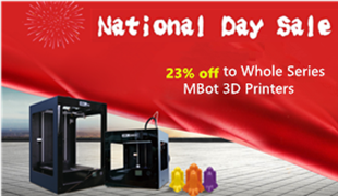 National Day Sale on MBot 3D Printers